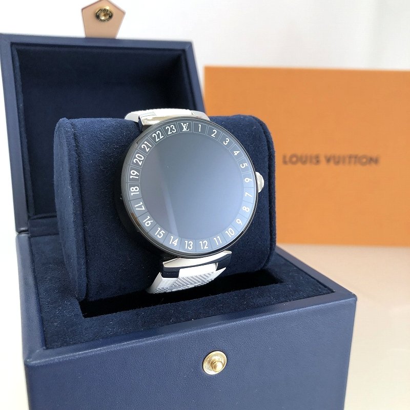 ルイヴィトン タンブール ホライゾン V2 腕時計 QA051 コネクテッド 